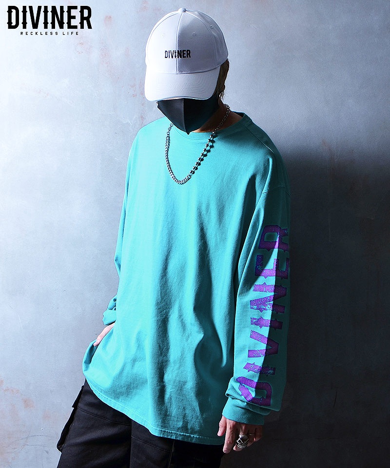 Grangelogo L/S TEE（ターコイズ）ロンT