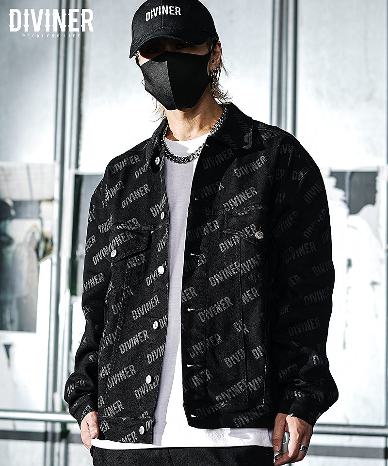 Logo Total Pattern Jacket