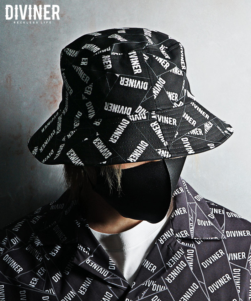 【OWN ROOTS】Packing Tape Logo Bucket Hat