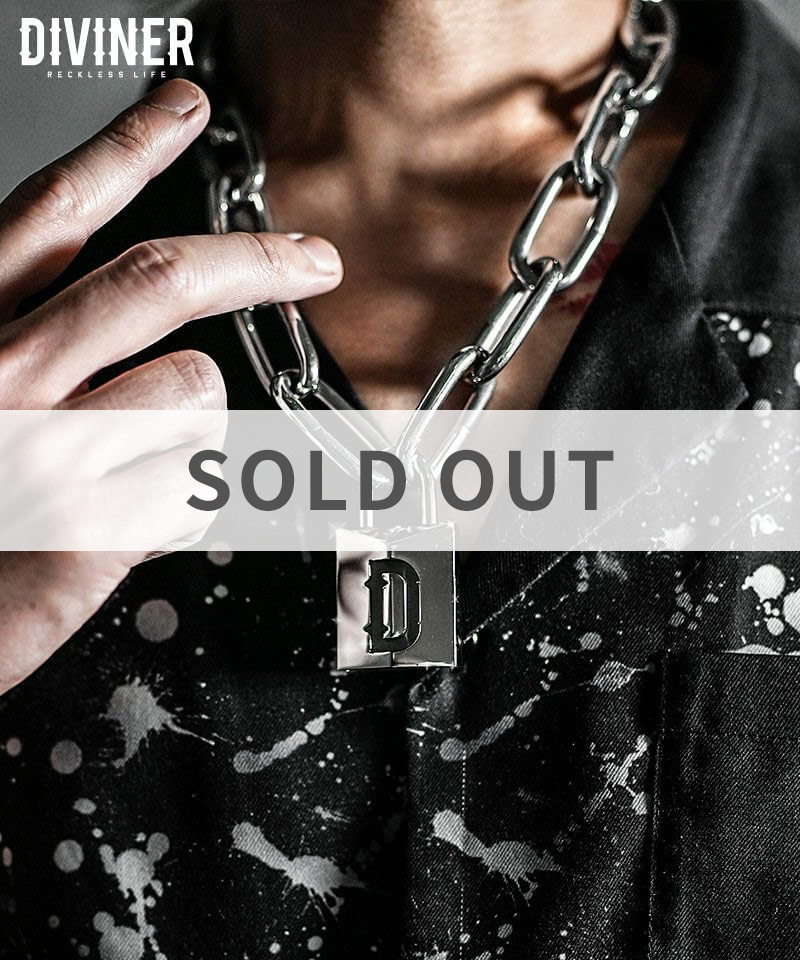 Dパドロックネックレス