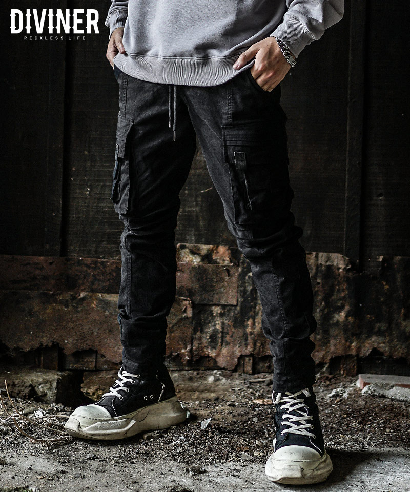 Black Cargo Pants