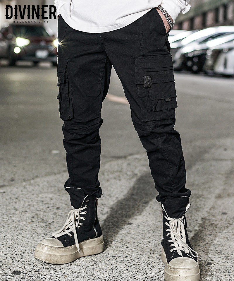 Black Cargo Pants