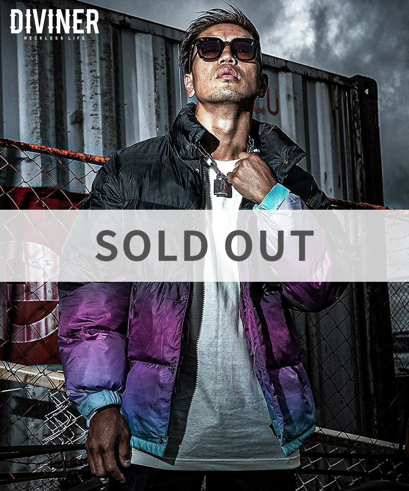 Gradation Padded Jacket/グラデーションパデッドジャケット