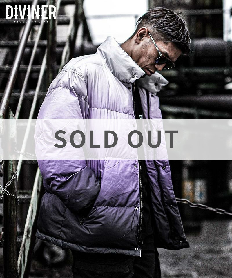 Gradation Padded Jacket/グラデーションパデッドジャケット