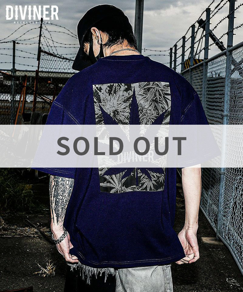 Weed TEE（ネイビー）