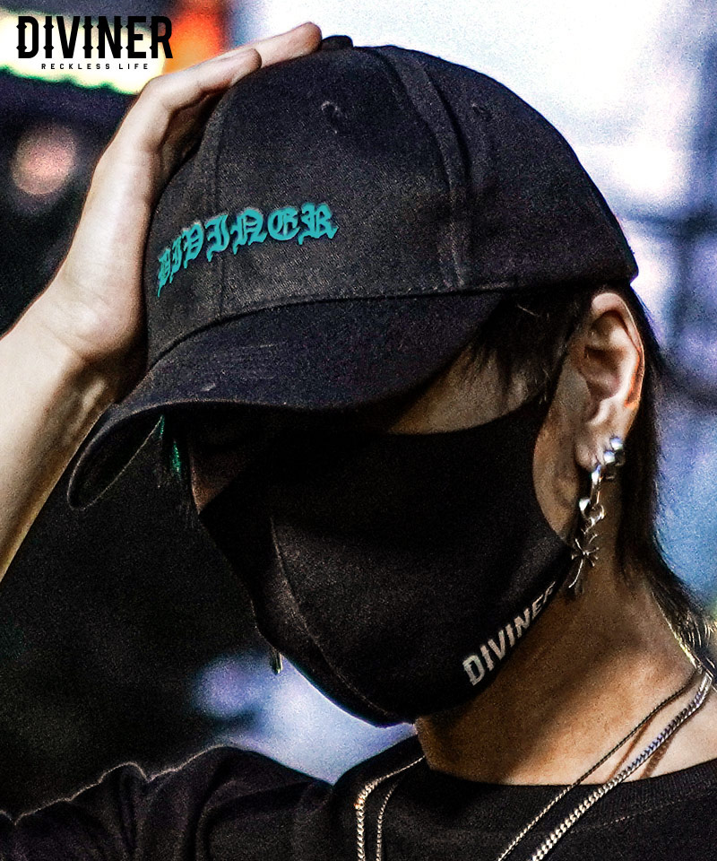 【BlackLetter】 Embroidery Cap （Limited Color）