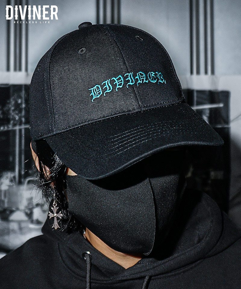 【BlackLetter】 Embroidery Cap （Limited Color）