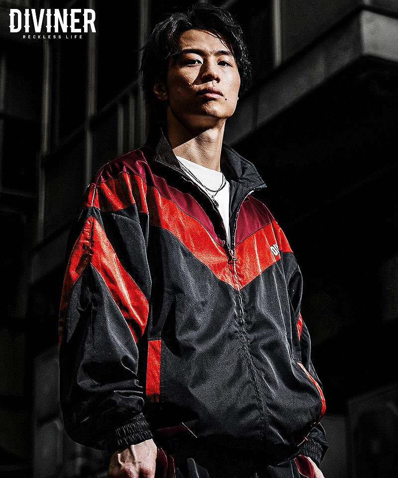 Switching Track Blouson (ブラック)