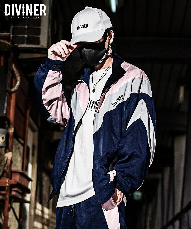 Switching Track Blouson (ネイビー)