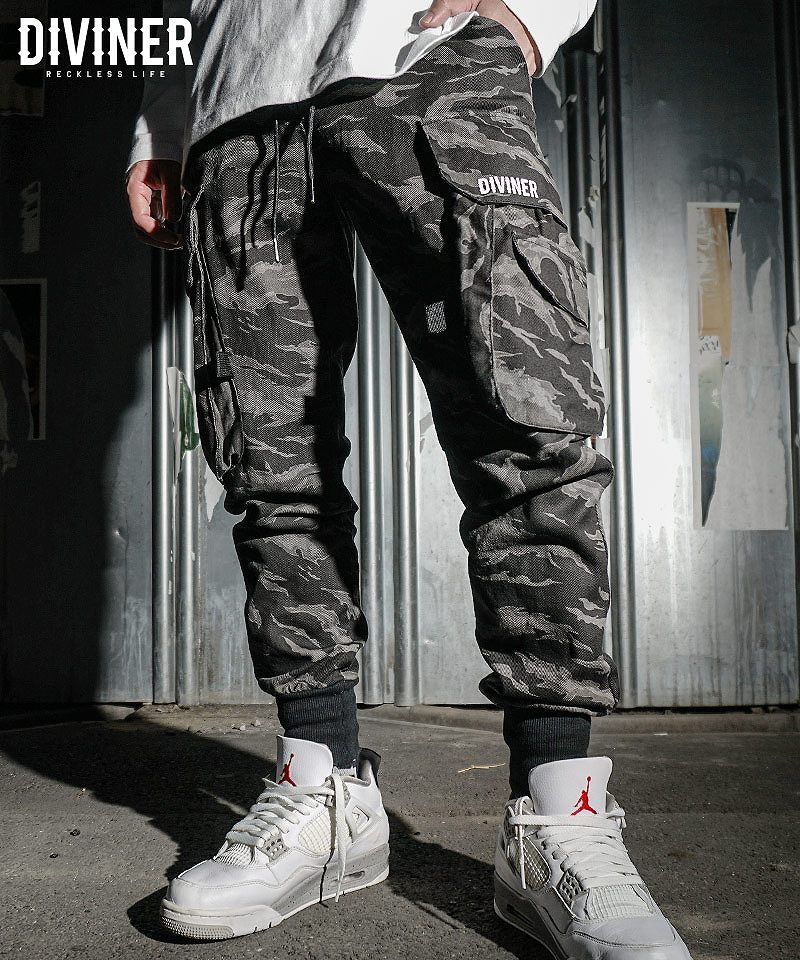 Tiger Camo Cargo jogger Pants/タイガーカモカーゴジョガーパンツ