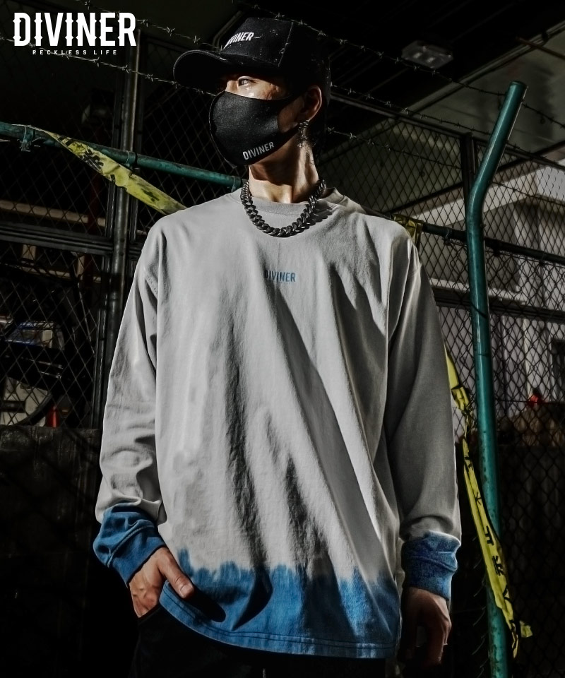 カスプイロウジョン長袖Tシャツ(グレー)