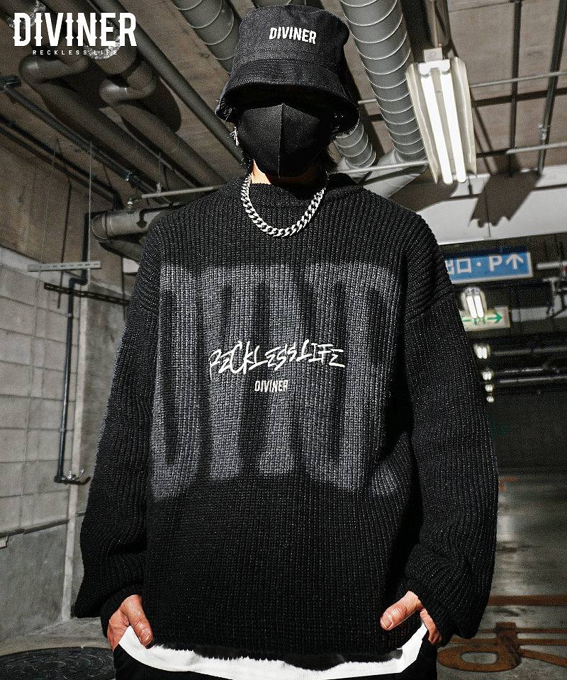 Ephemeral Logo Knit(ブラック)