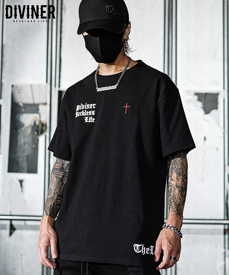 Serious Determination TEE(ブラック/ホワイト)