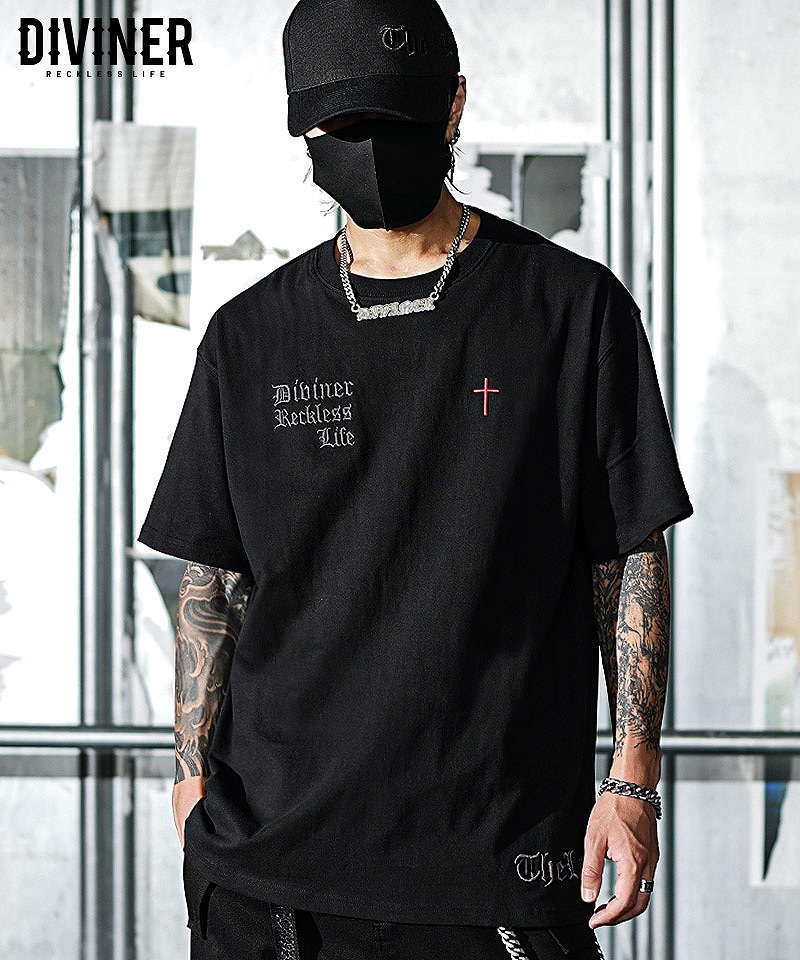 Serious Determination TEE(ブラック/グレー)