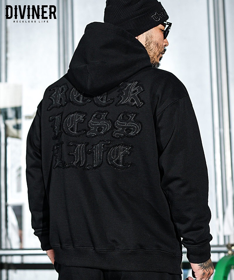 【BLACK LETTER】Improvement Way Hoodie