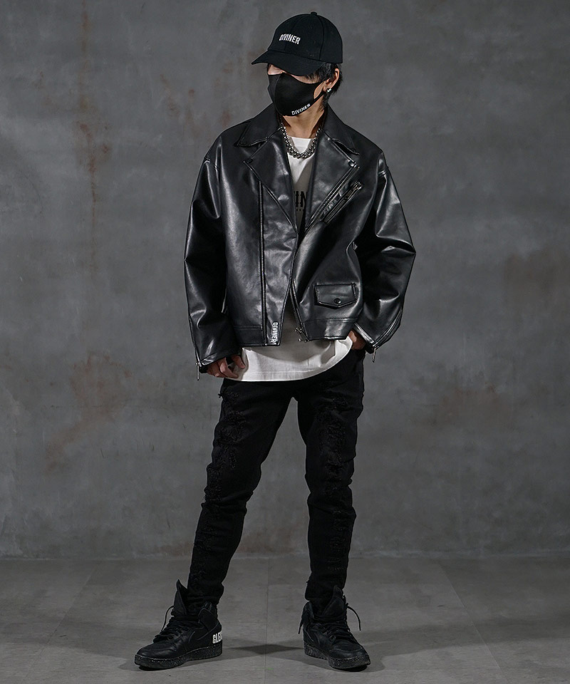 ライダースジャケットのインナーは何がいい？正解コーデと合わせ方