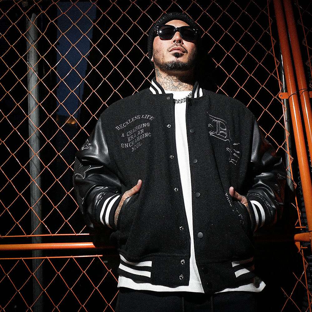 Grim Reaper Stadium Jacket(ブラック/ブラック)