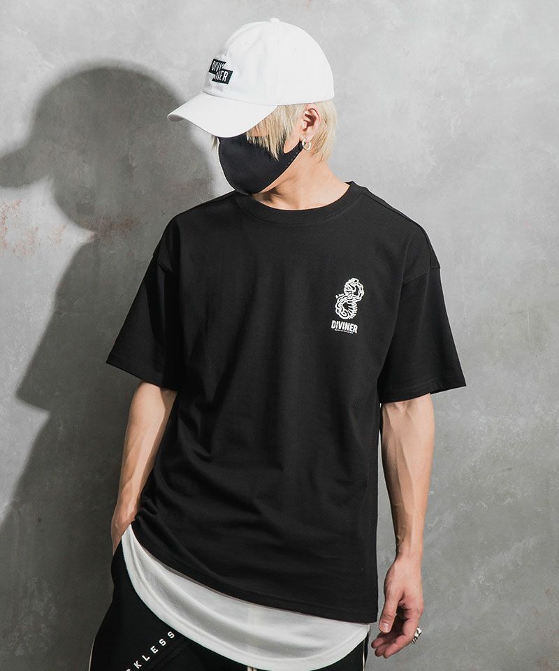 ウロボロスプリントtシャツ 公式diviner ディバイナー ウロボロスプリントtシャツ 公式diviner ディバイナー