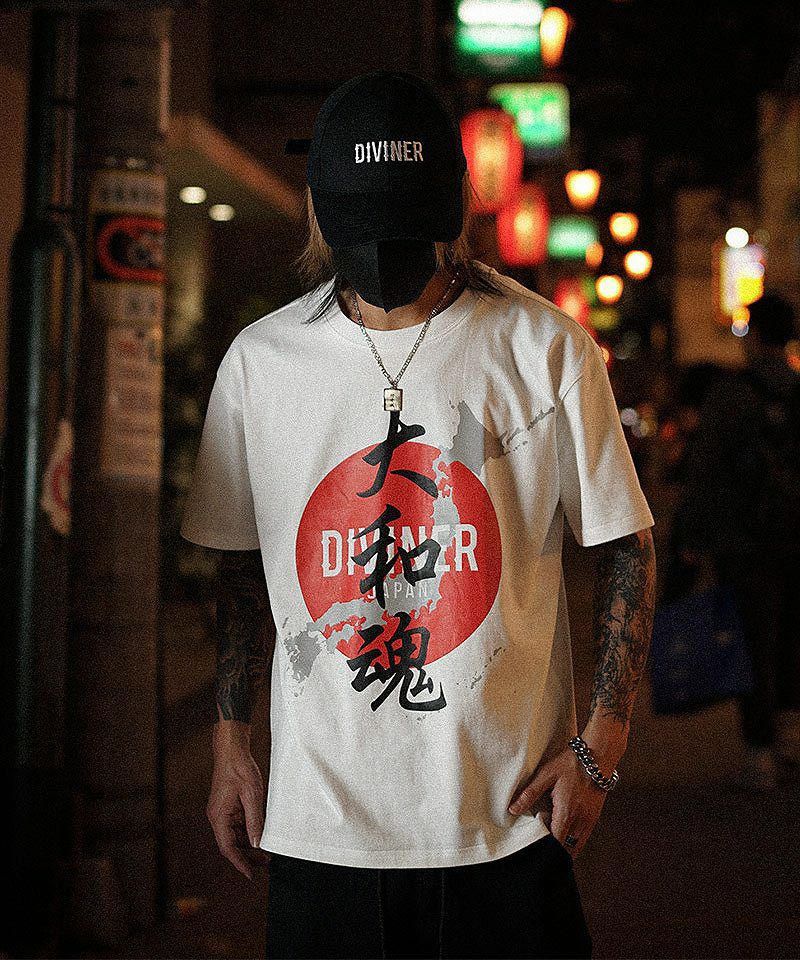 大和魂 DIVINER JAPAN】大和魂TEE Tシャツ
