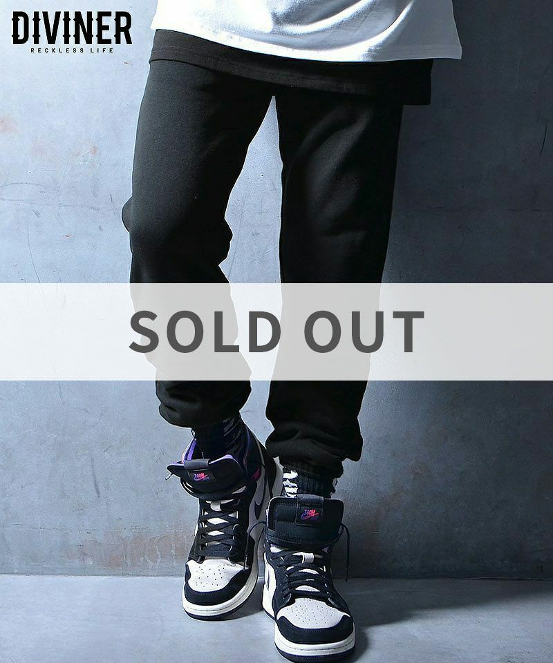 Loosefit Sweatpants(ブラック)ボトムス