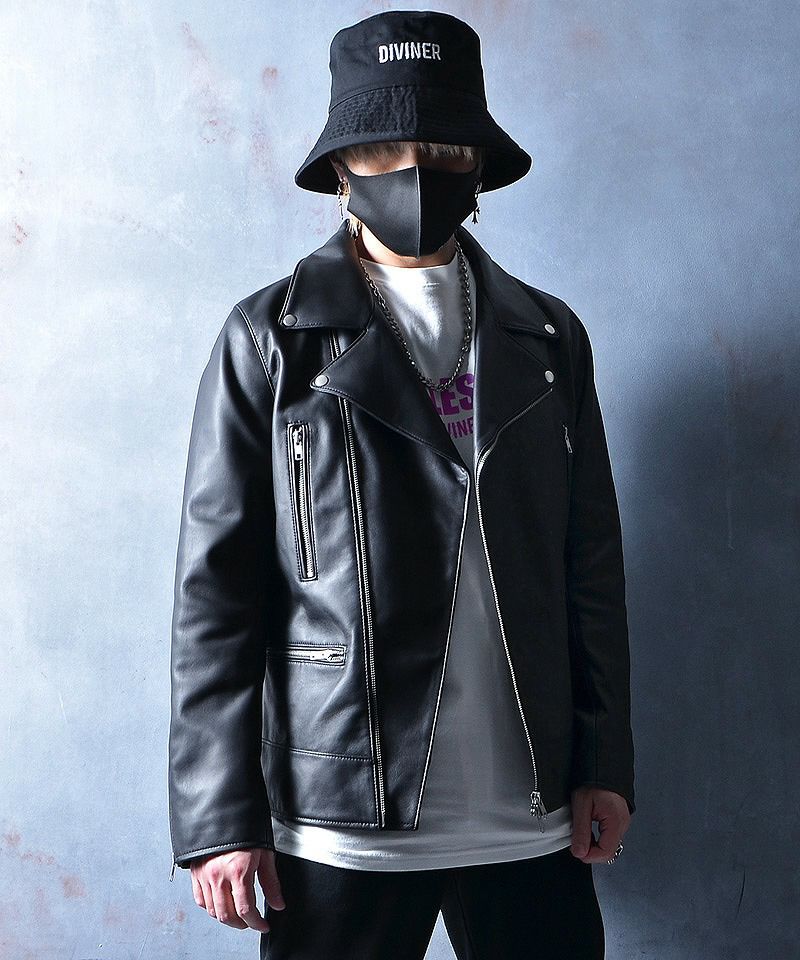 Double Riders-Lamb 〈Black〉 | No,No,Yes ! Leather Tailor Tokyo