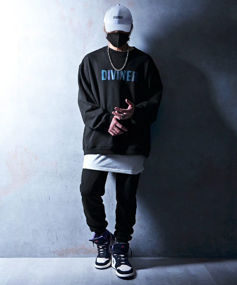 Aurora Reflect Sweat Shirts（ブラック）トレーナー