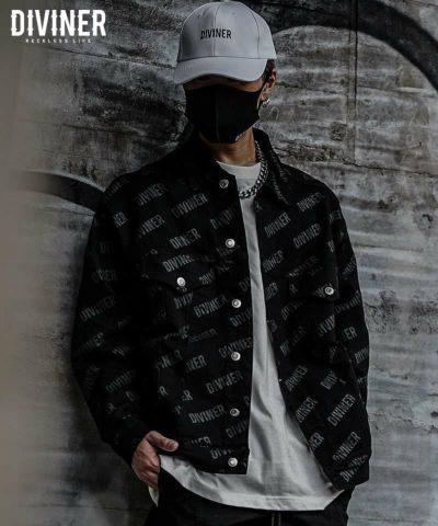 Logo Total Pattern Jacket デニムジャケット ｜【公式】DIVINER