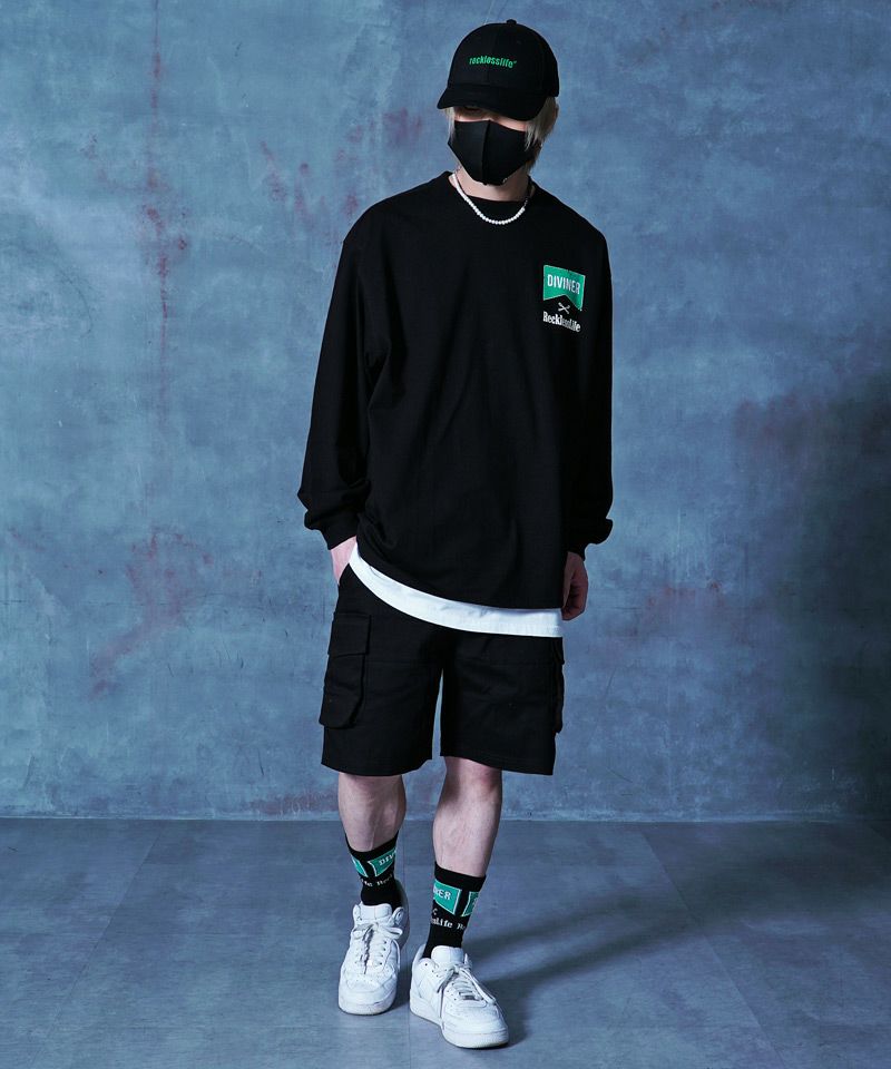 Dimmoire ディムモアール 十字の誓いガーターソックス ブラック Dimmoire 十字の誓いガーターソックス【Black】（DimMoire