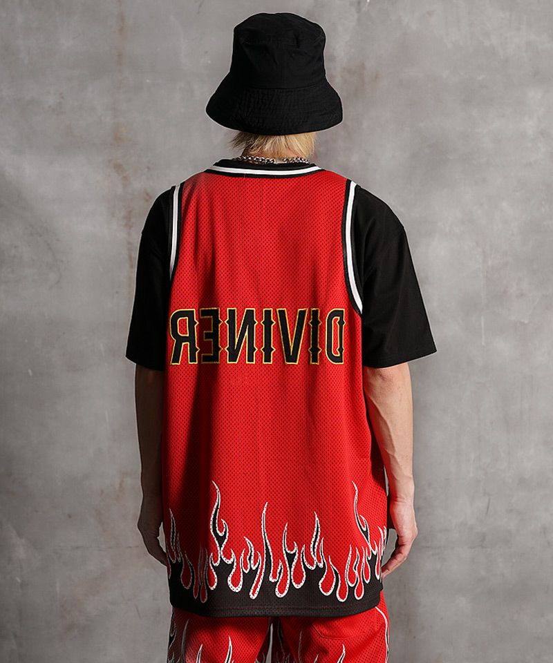 Burn Basketball TANKTOP（レッド） バスケタンク｜【公式