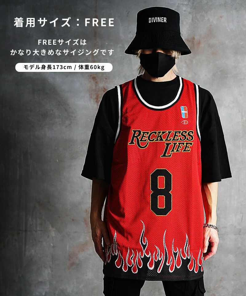 Burn Basketball TANKTOP（レッド） バスケタンク｜【公式