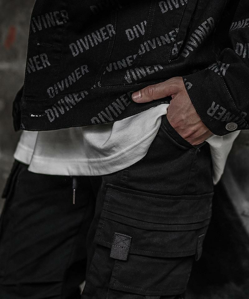 Black Cargo Pants ボトムス カーゴパンツ｜【公式】DIVINER