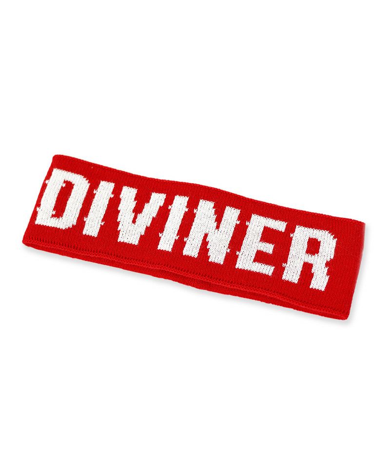 DIVINERLogo Headband（レッド）ヘアバンド｜【公式】DIVINER