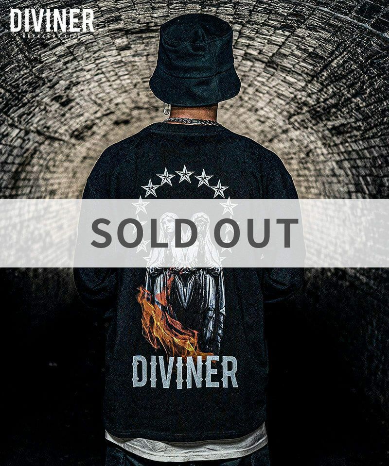 プレイヤー ロンT（ブラック） 長袖Tシャツ｜【公式】DIVINER