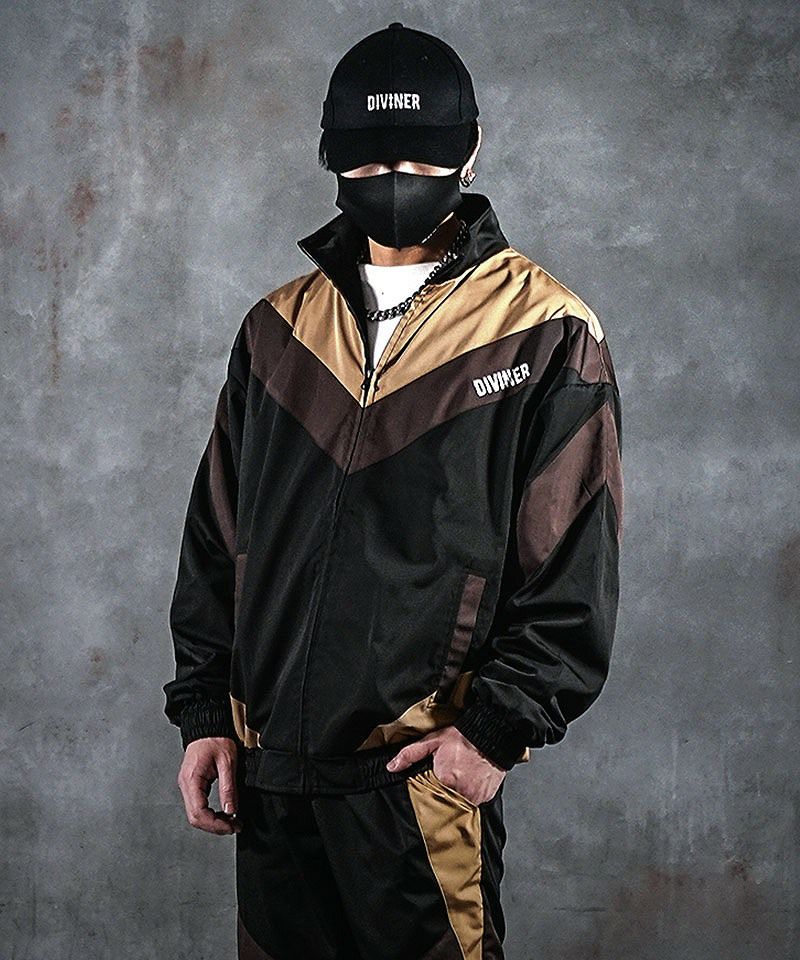 【再入荷なし】Switching Track Blouson（ブラウン）