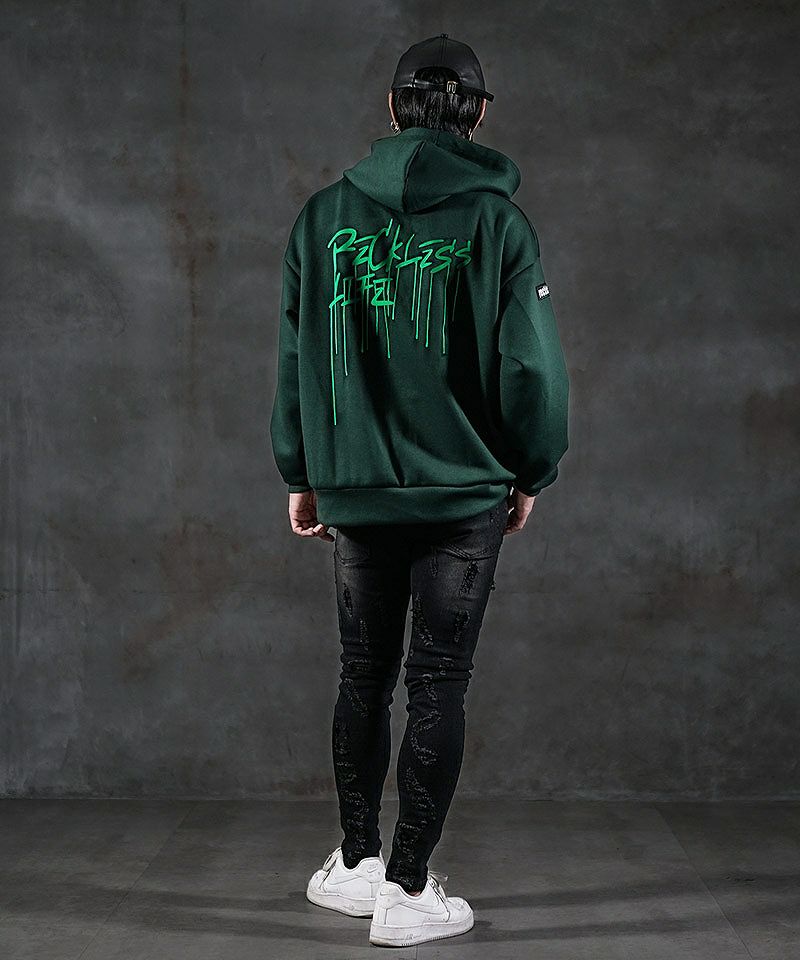 Melt Logo Hoodie（ダークグリーン）