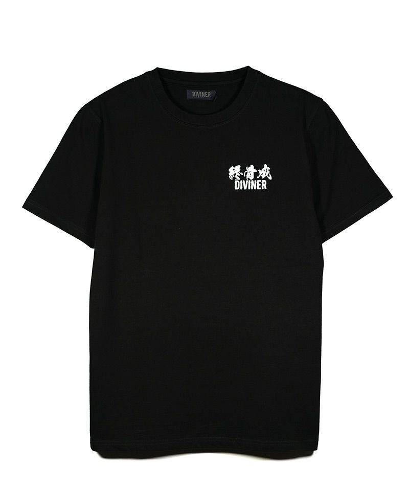 ★IMP DEPAR7´URE Tシャツ 黒 未使用 AICON Printed T-shirt Black / TXA-TENGA by Artist-