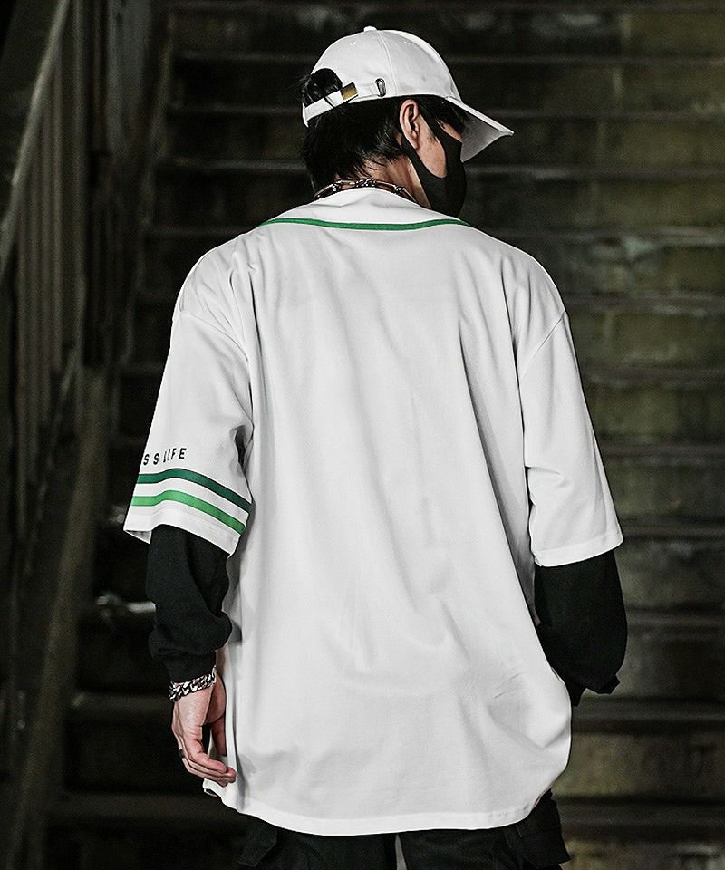 DIVINER ディバイナー　Baseball shirt シャツ　廃盤 ベースボールシャツ トップス ｜【公式】DIVINER（ディバイナー）