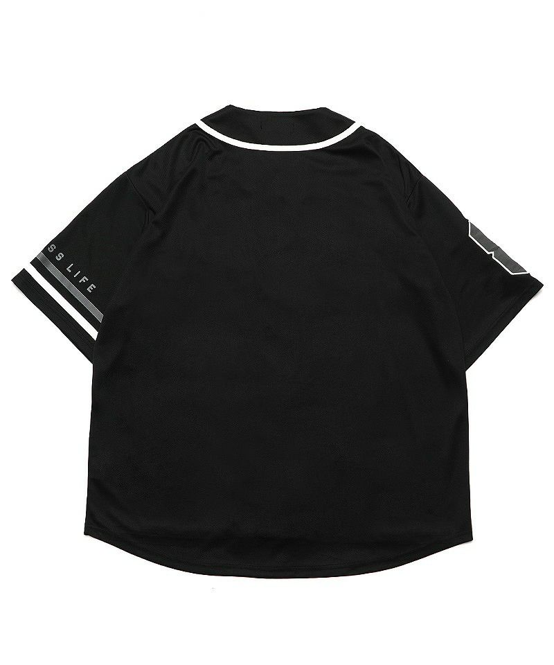 【再入荷なし】Baseball shirt (ブラック)