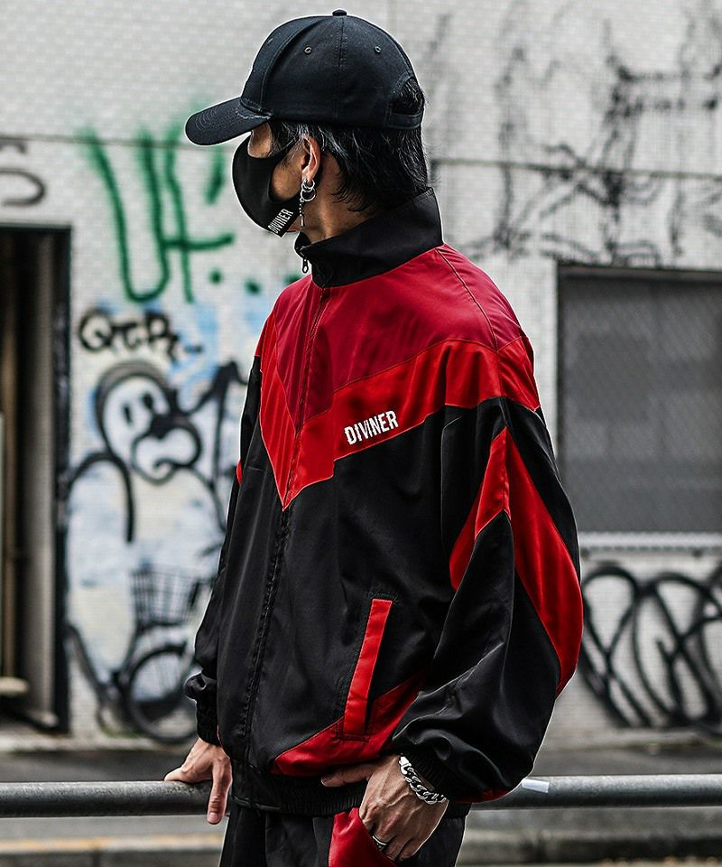 Switching Track Blouson (ブラック)