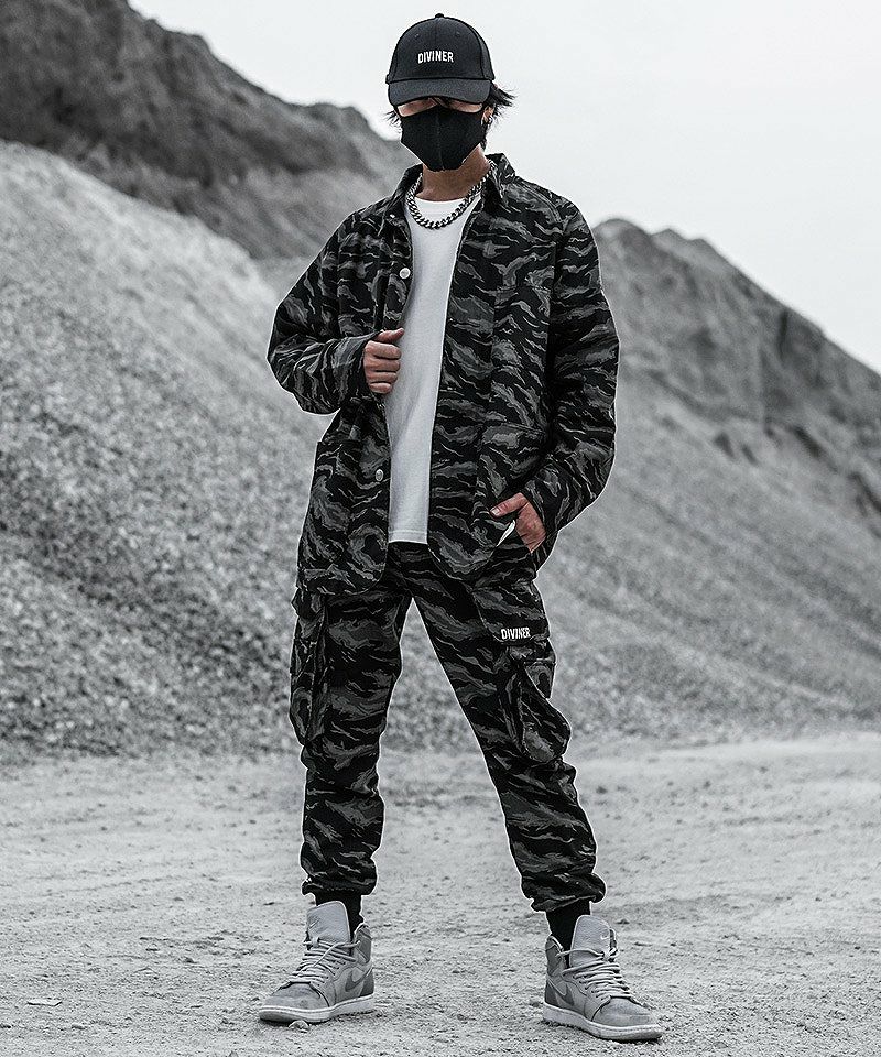 Tiger Camo Coveralls Jacket アウター｜【公式】DIVINER