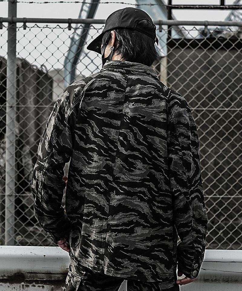 Tiger Camo Coveralls Jacket アウター｜【公式】DIVINER（ディバイナー）