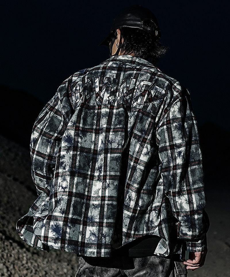 Pasting Logo Plaid Shirt トップス｜【公式】DIVINER（ディバイナー）