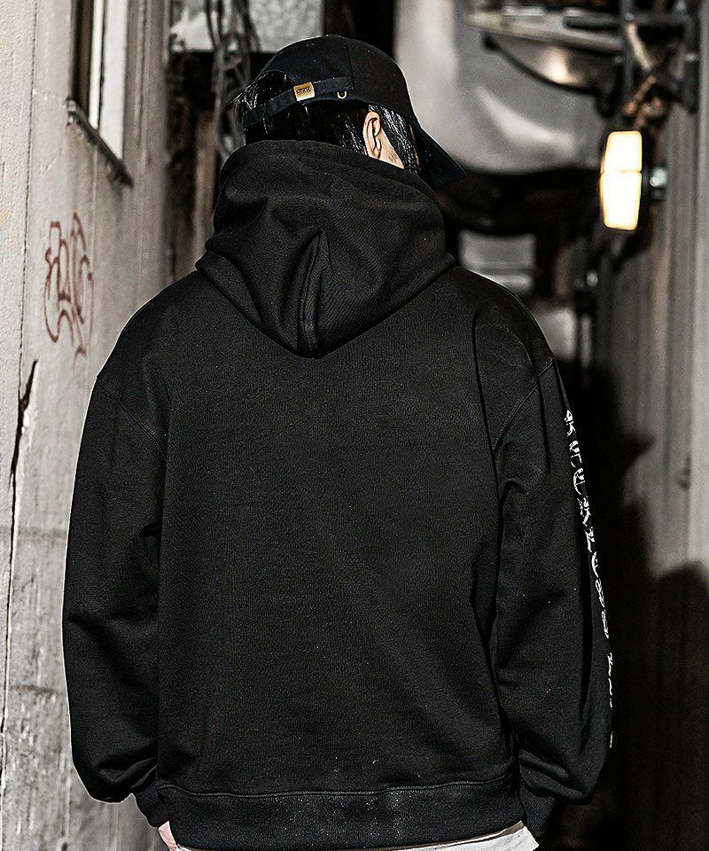 BlackLetter】Triple Pattern Logo Hoodie(ブラック) トップス｜【公式