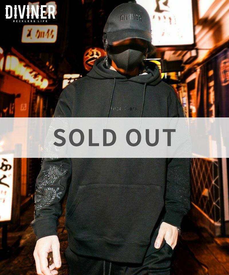 Just Ink'd Hoodie(ブラック/ブラック) トップス｜【公式】DIVINER