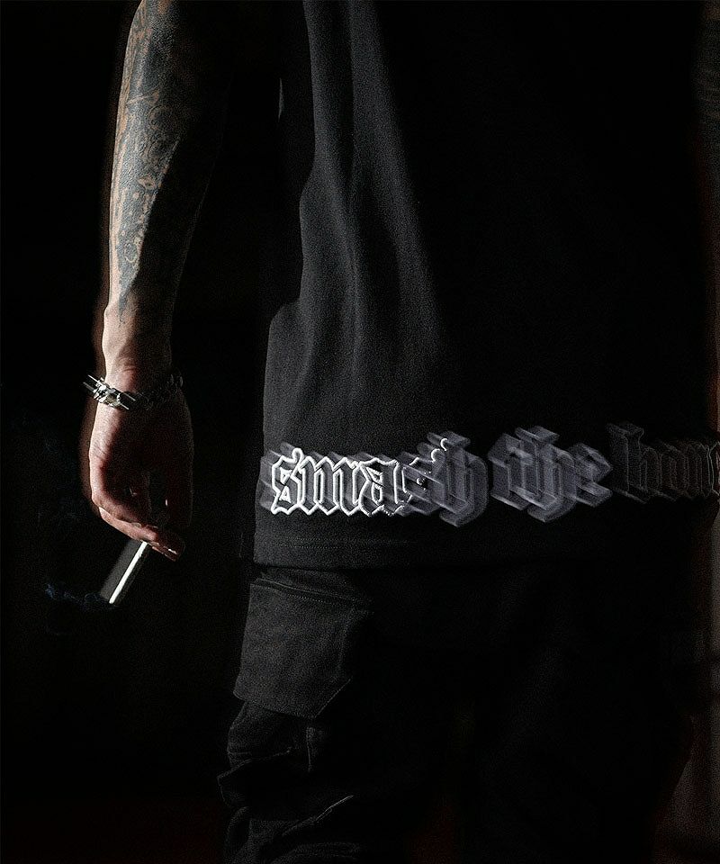 Black Letter】Smash The Bone Tanktop(ブラック/ホワイト