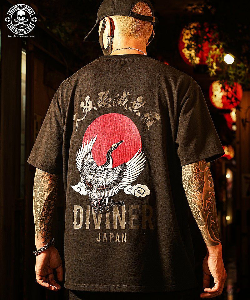 DIVINER JAPAN】掃溜鶴 TEE トップス｜【公式】DIVINER（ディバイナー）