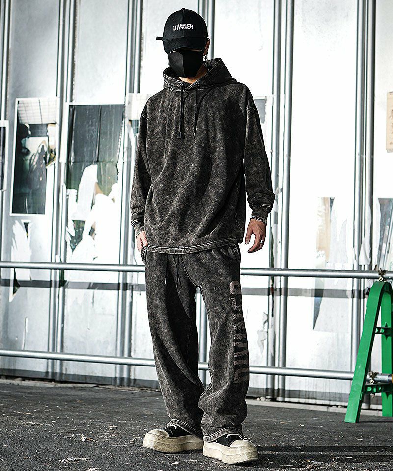 究極のリラックス！ウォッシュ加工セットアップの着こなし